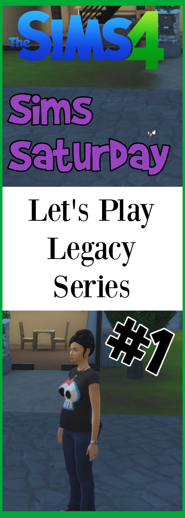 Do you love playing the Sims and watching Sim 4 game play by other gamers? Check out the first episode of this Family Friendly Sims 4 Let's Play Legacy Series.