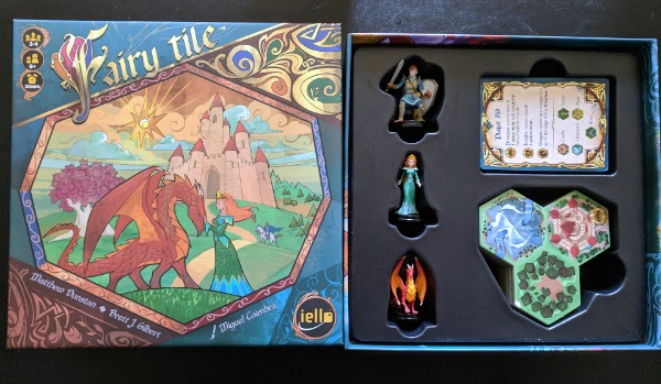 Fairy Tile game box and pieces included.