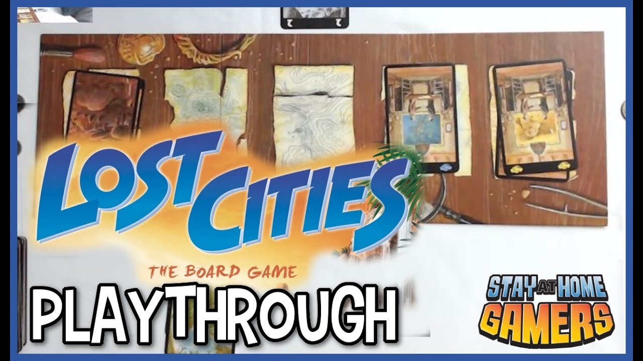 Quick 2 Player Games Lost Cities Card Game Overview StayAtHome Gamers